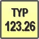 Piktogram - Typ: 123.26
